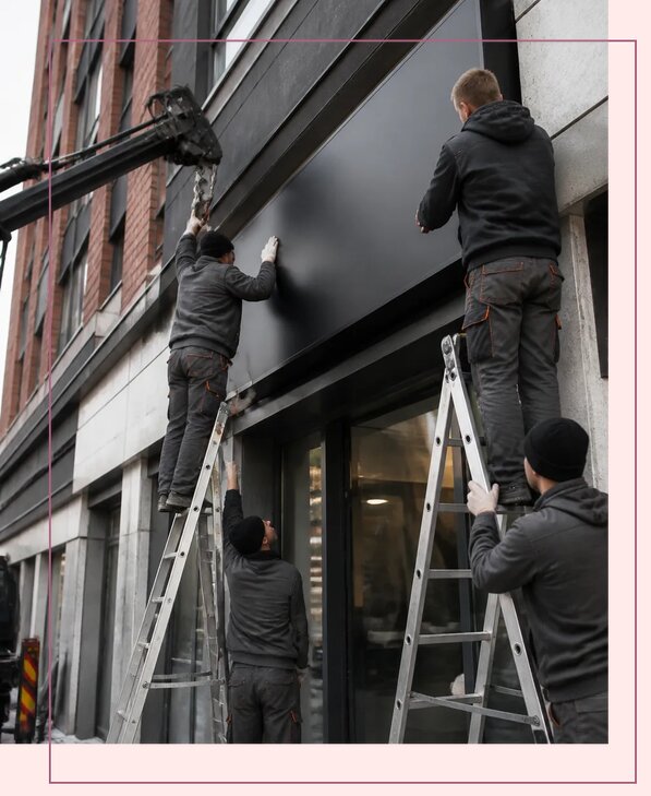 Рекламные конструкции под ключ в Северодвинске от 45545 р. | Аванза-Свр